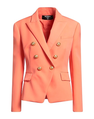BALMAIN Blazer Salmon pink 100% Virgin Wool
