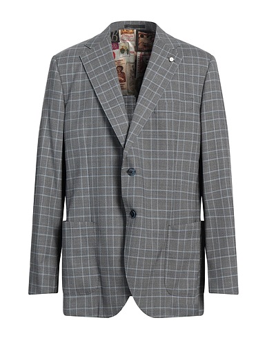 L.B.M. 1911 Blazer Grey 100% Wool