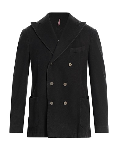 SANTANIELLO Blazer Black 100% Wool