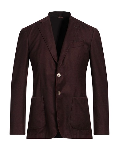 SANTANIELLO Blazer Burgundy 100% Wool