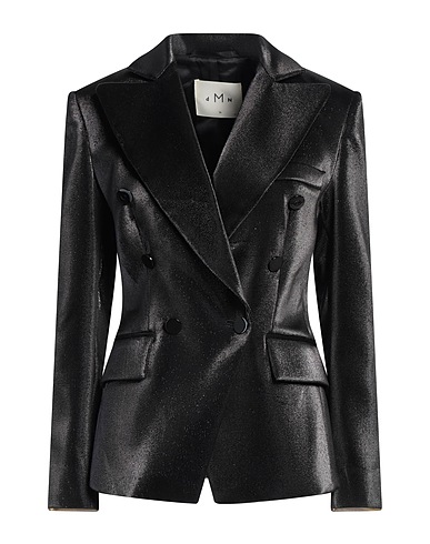 DMN Giacca Nero 44% Cotone, 31% Poliammide, 21% Poliestere, 4% Elastan