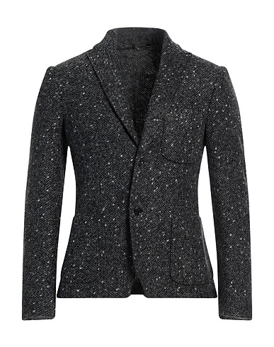 GREY DANIELE ALESSANDRINI Blazer ANTRACITE 70% Polyester, 30% Wool