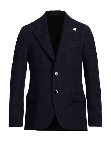 LARDINI Blazer Blue 100% Wool