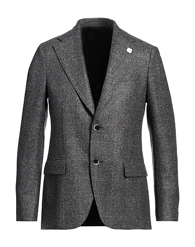 LARDINI Blazer Grey 100% Wool
