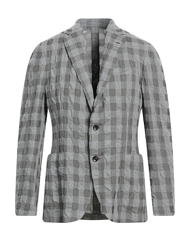 LARDINI Blazer Grey 60% Wool, 40% Viscose
