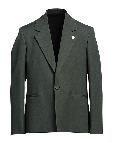 LARDINI Blazer Green 100% Wool