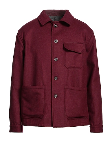 LARDINI ブルゾン ボルドー ウール 53% / シルク 32% / カシミヤ 15%