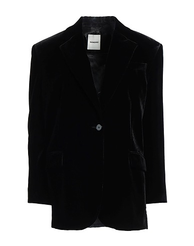SANDRO Blazer Black 75% Viscose, 25% Polyamide