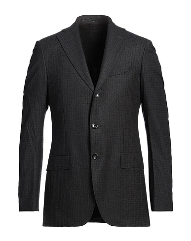 LARDINI Blazer Charcoal 94% Wool, 3% Polyamide, 3% Elastane