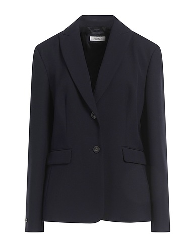 PESERICO Blazer Midnight blue 64% Polyester, 27% Viscose, 6% Cotton, 3% Elastane