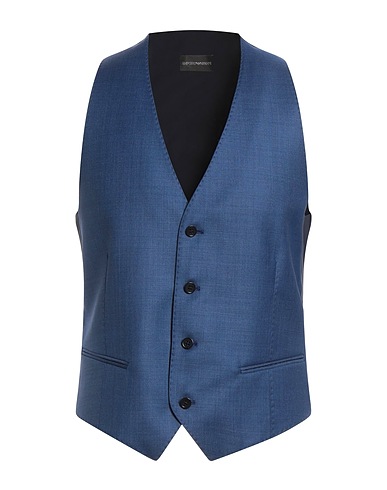 EMPORIO ARMANI Anzugweste Nachtblau 100% Schurwolle