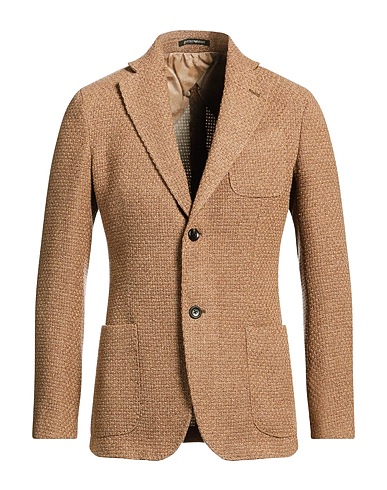 EMPORIO ARMANI Blazer Camel 96% Virgin Wool, 4% Cashmere
