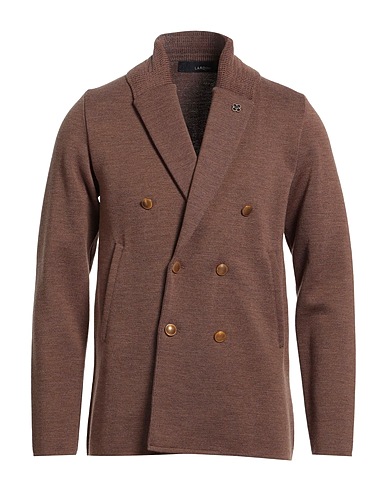 LARDINI テーラードジャケット カーキ ウール 100%