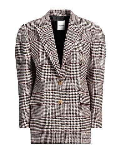 SANDRO Jackett 70% Holz, 15% Polyester, 10% Polyamid, 5% Andere Fasern