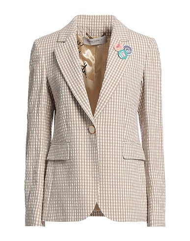GOLDEN GOOSE Blazer Beige 77% Cotton, 23% Linen