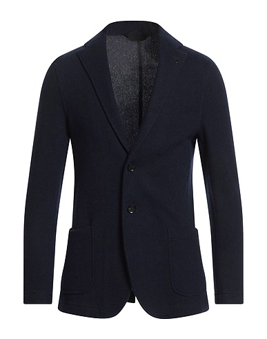 PAOLONI Blazer Navy 70% Wool, 30% Polyamide