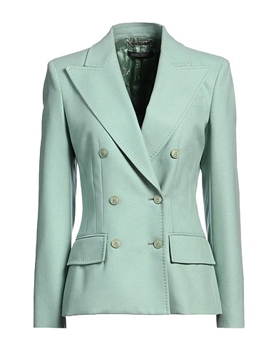ALBERTA FERRETTI Blazer Light green 70% Virgin Wool, 25% Polyamide, 5% Cashmere
