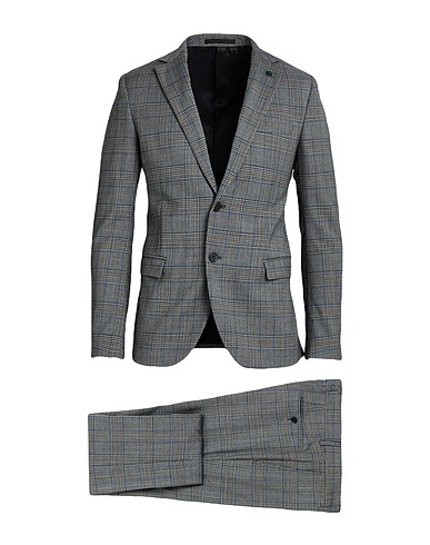 MANUEL RITZ Suits Blue 98% Wool, 2% Elastane