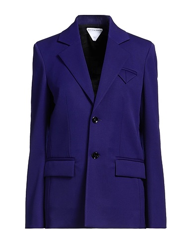 BOTTEGA VENETA Blazer Purple 98% Wool, 2% Elastane