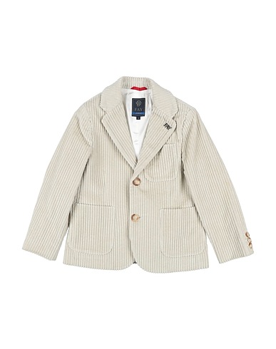 FAY Blazer Light grey 100% Cotton
