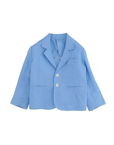 MANUELL & FRANK Blazer Sky blue 100% Linen