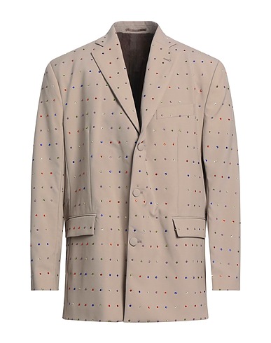 MARTINE ROSE Blazer Beige 100% Virgin Wool