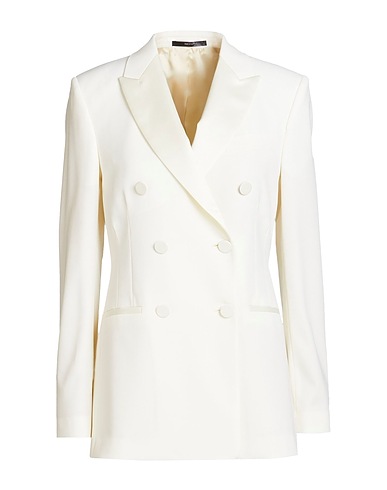 PAUL SMITH Blazer Ivory 97% Wool, 3% Elastane