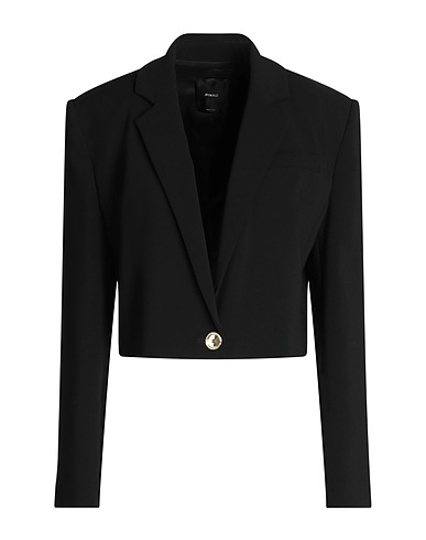 PINKO Blazer Black 98% Polyester, 2% Elastane