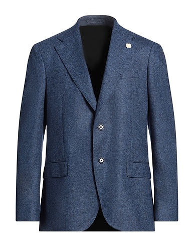 LARDINI Blazer Blue 100% Wool