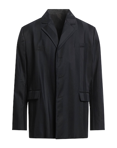 MARTINE ROSE Blazer Black 96% Cotton, 4% Silk