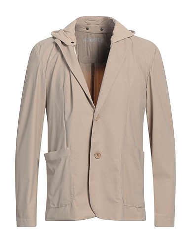 PEOPLE OF SHIBUYA Blazer Beige 80% Polyamide, 20% Elastane