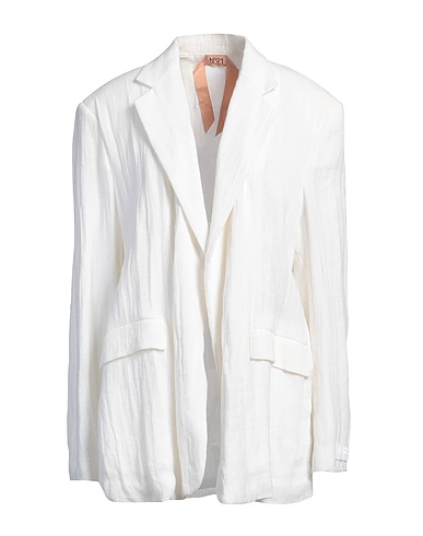 N°21 Blazer Ivory 90% Linen, 10% Polyamide
