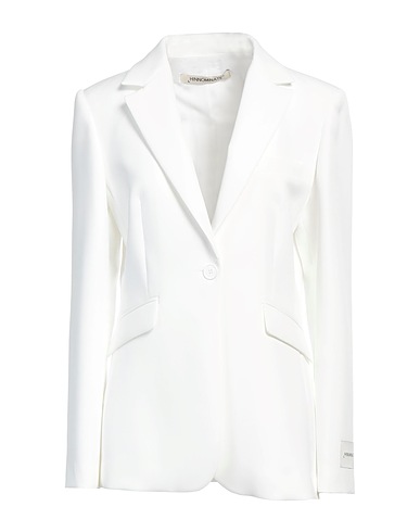HINNOMINATE Giacca Bianco 89% Poliestere, 11% Elastan