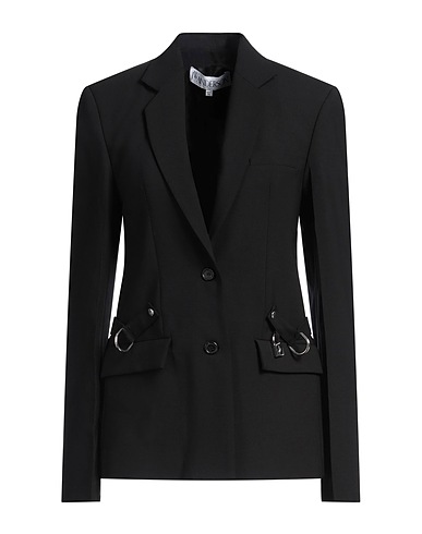JW ANDERSON Blazer Black 93% Virgin Wool, 7% Elastane