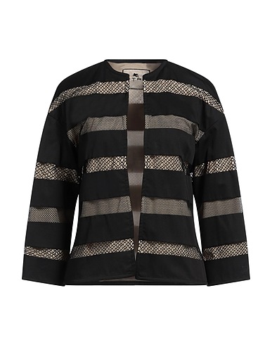 ETRO Giubbotto Nero 56% Cotone, 43% Poliestere, 1% Elastan, Seta