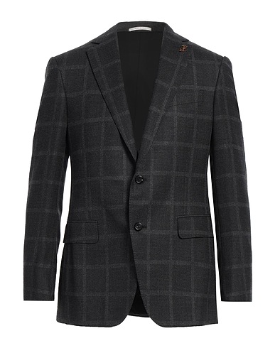PAL ZILERI Blazer Charcoal 99% Wool, 1% Elastane