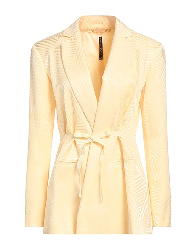 MANILA GRACE Blazer Yellow 58% Viscose, 42% Cotton