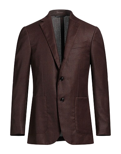 ZEGNA Blazer Chocolate brown 100% Wool