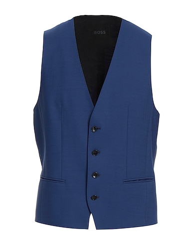 BOSS Waistcoat 95% Virgin Wool, 5% Elastane