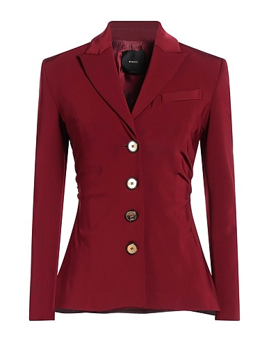 PINKO Blazer Burgundy 50% Viscose, 42% Polyamide, 8% Elastane