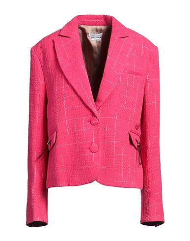 SAKS POTTS Blazer Magenta 91% Cotton, 3% Viscose, 3% Polyester, 3% Polyamide