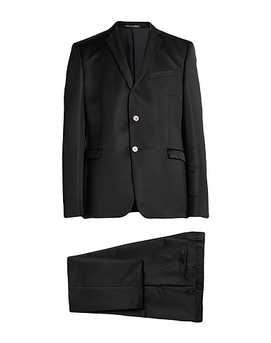 PAL ZILERI CERIMONIA Suits Black 43% Viscose, 37% Polyester, 20% Wool