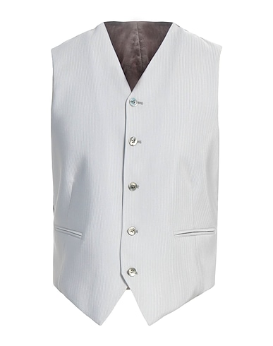 ANGELO NARDELLI Suit vest Light grey 50% Wool, 50% Acetate
