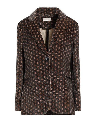 CIRCOLO 1901 Blazer Khaki 98% Cotton, 2% Elastane