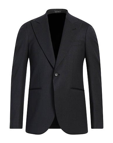 EMPORIO ARMANI Blazer Charcoal 97% Virgin Wool, 3% Elastane