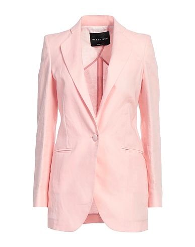 HEBE STUDIO Blazer Light pink 100% Linen