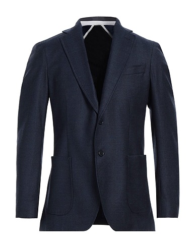 TOMBOLINI Blazers Marineblau 98% Schurwolle, 2% Elastan