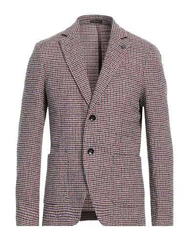 OFFICINA 36 Blazer Military green 32% Cotton, 30% Wool, 29% Polyester, 7% Acrylic, 2% Elastane