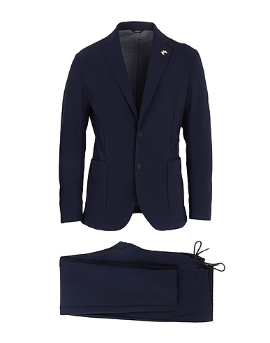 TOMBOLINI Abito Blu notte 48% Cotone, 44% Poliammide, 8% Elastan