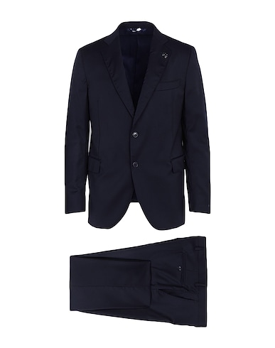 TOMBOLINI Suits Midnight blue 100% Virgin Wool